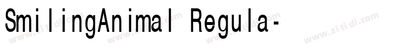 SmilingAnimal Regula字体转换